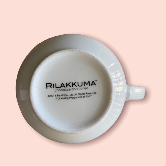 RILAKKUMA Chocolate and Coffee “Sweet or bitter?” Tea Mug San-X Co 2013 - Picture 6 of 6